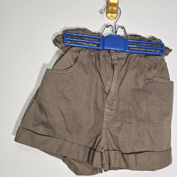Billabong Pants - Billabong Women's High-Waist Paperbag Shorts